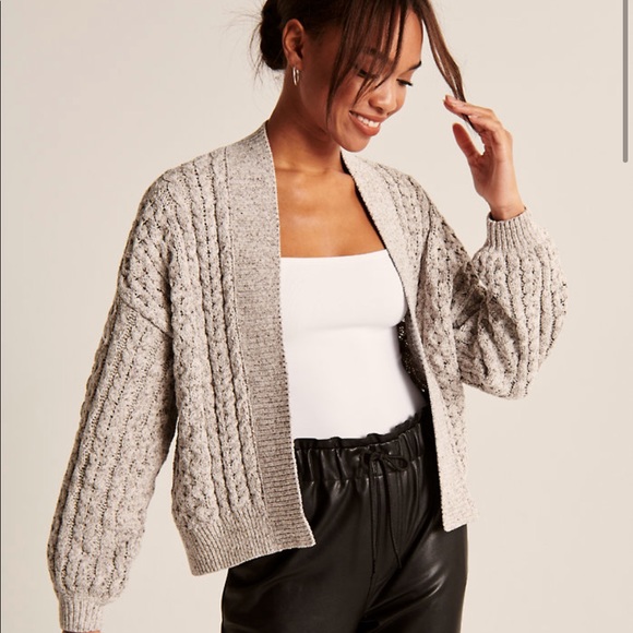 Abercrombie & Fitch Sweaters - Abercrombie & Fitch Chenille Cardigan Sweater